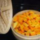 steam butternut squash to make Secret Mac-n-Cheese Recipe 1