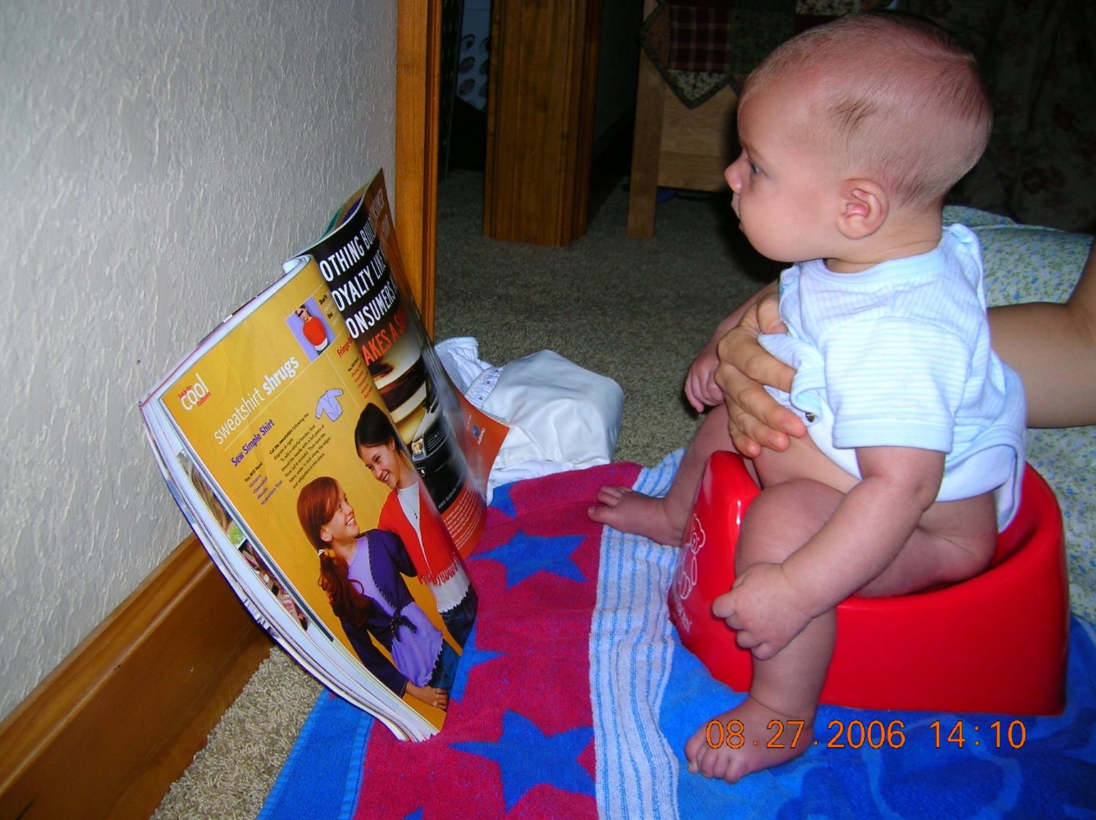 Elimination Communication How I Potty Trained Our Newborn