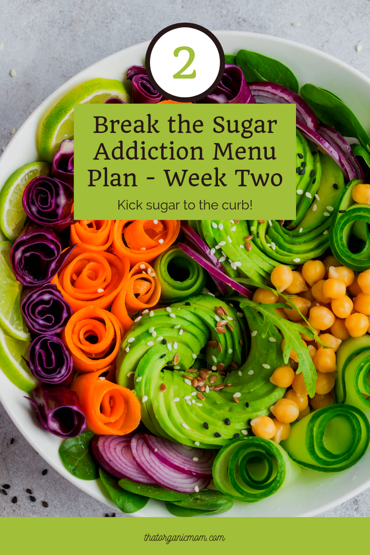 Week 2 Break Sugar Addiction Menu Plan 10