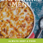 My Unplanned THM Menu 19