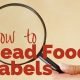 How to Read a Food Label 2