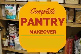 Pantry Makeover...ditch the sugar! 1