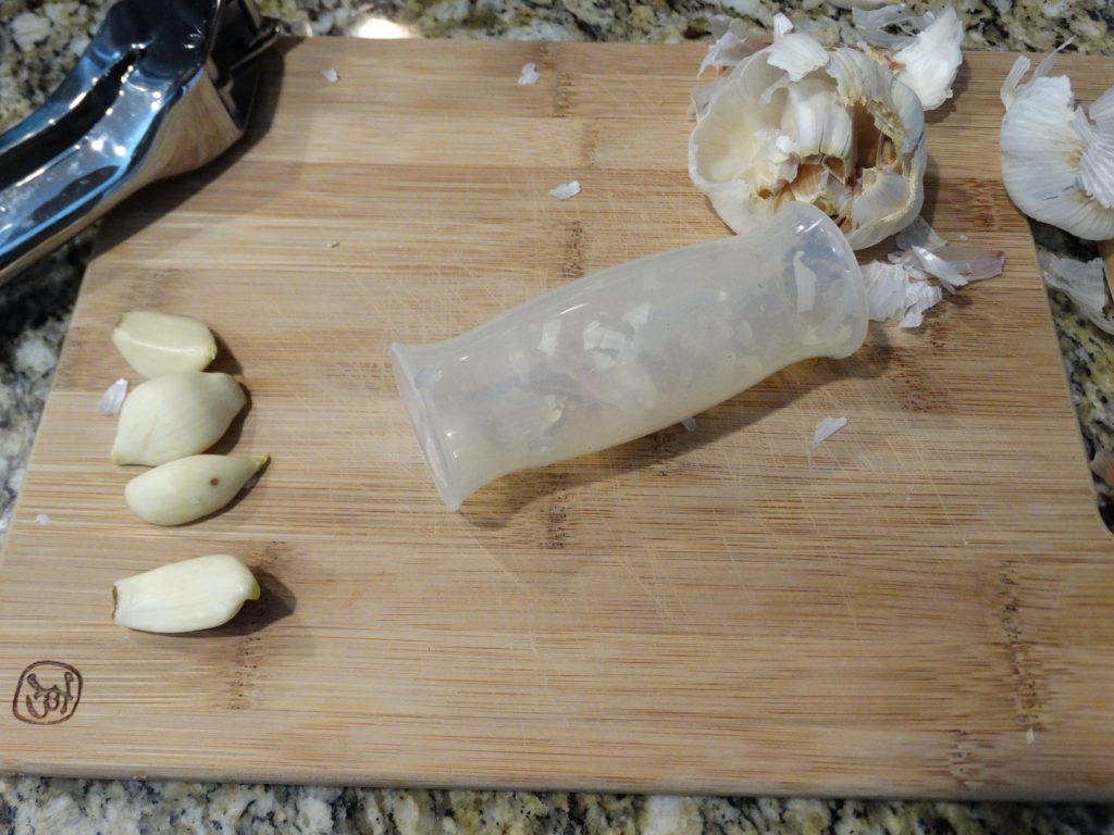Handy tool for peeling garlic...I've had this one for years!!