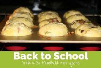 Grab and Go Mini Handheld Quiche 1