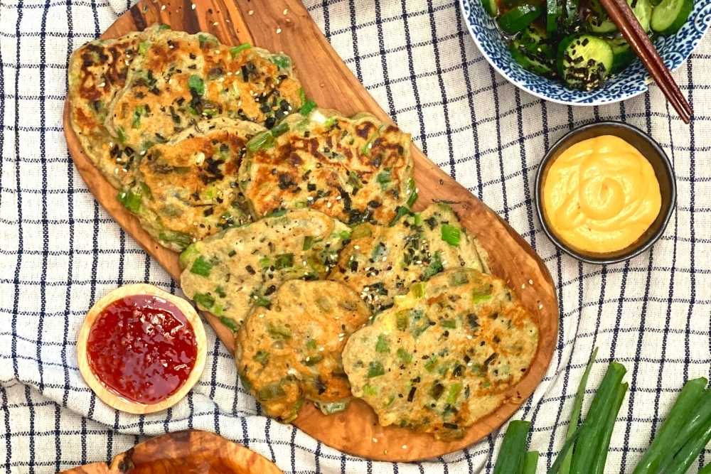 Trader Joe's Copy Cat Scallion Pancakes 9