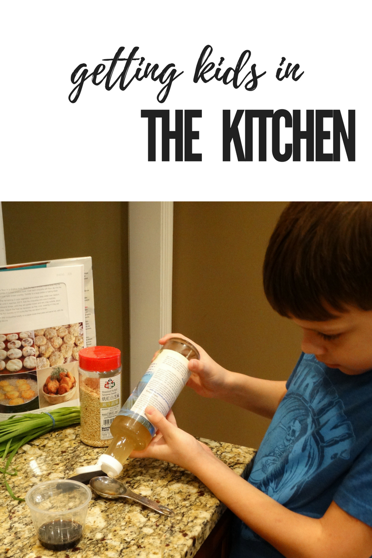 getting kids in the kitchen