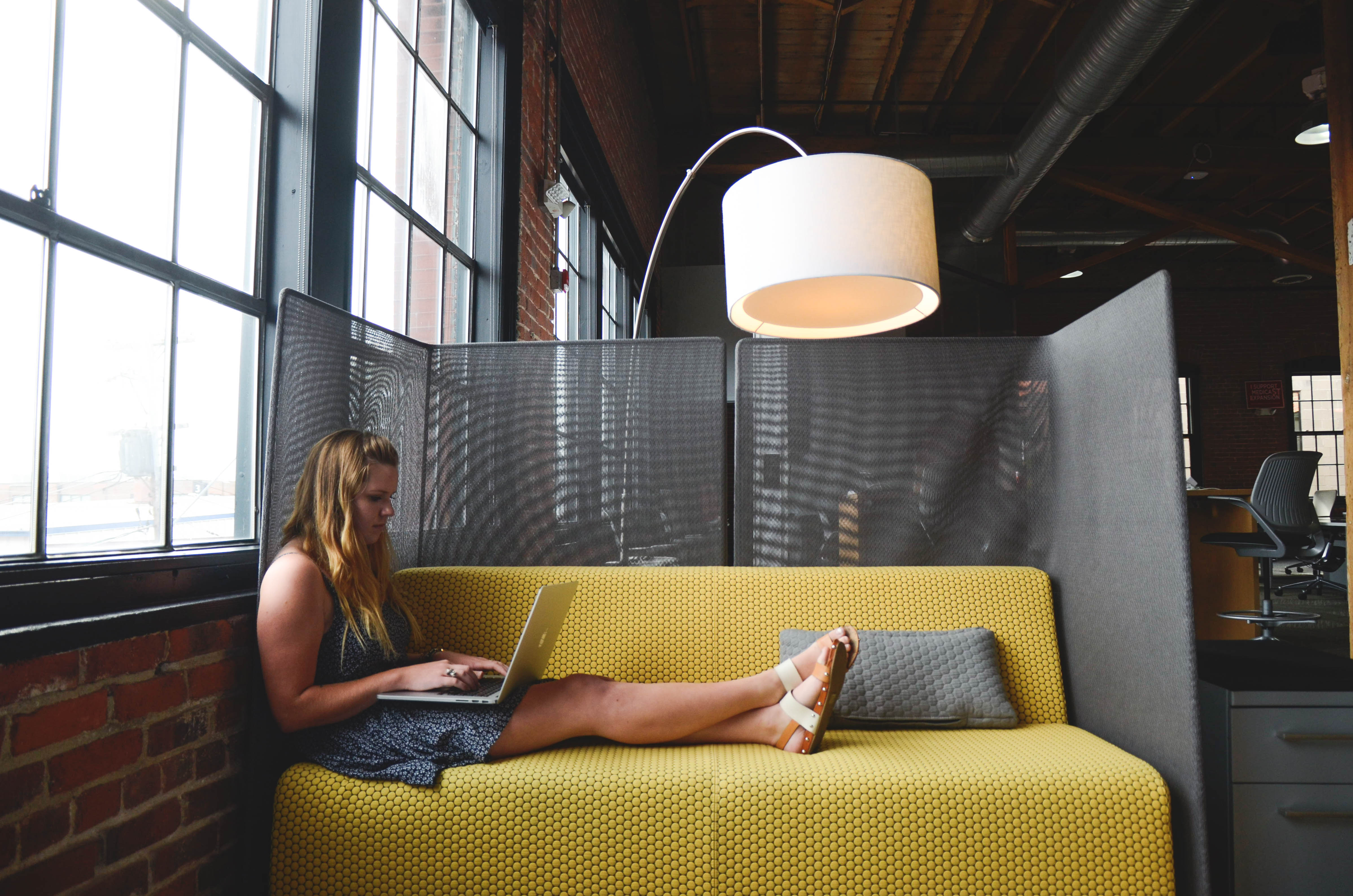 Stand while working as opposed to slouching on the couch. This is part of healthy lifestyle habits for superior health and longevity.