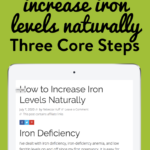 Iron Deficiency Anemia and Chest Pain - My Journey 4