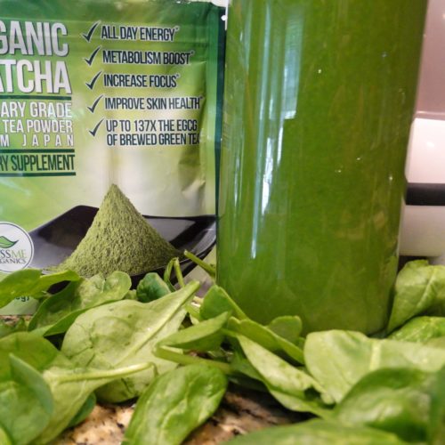 Matcha Kiwi Cucumber Spinach Juice 2