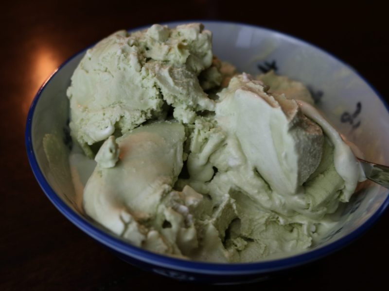 Matcha Ice Cream Recipe - refined sugar free. Plus a low carb option! 2