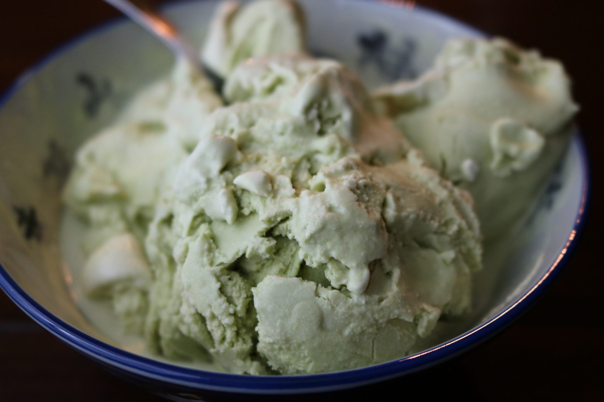 Matcha Ice Cream Recipe - refined sugar free. Plus a low carb option! 1