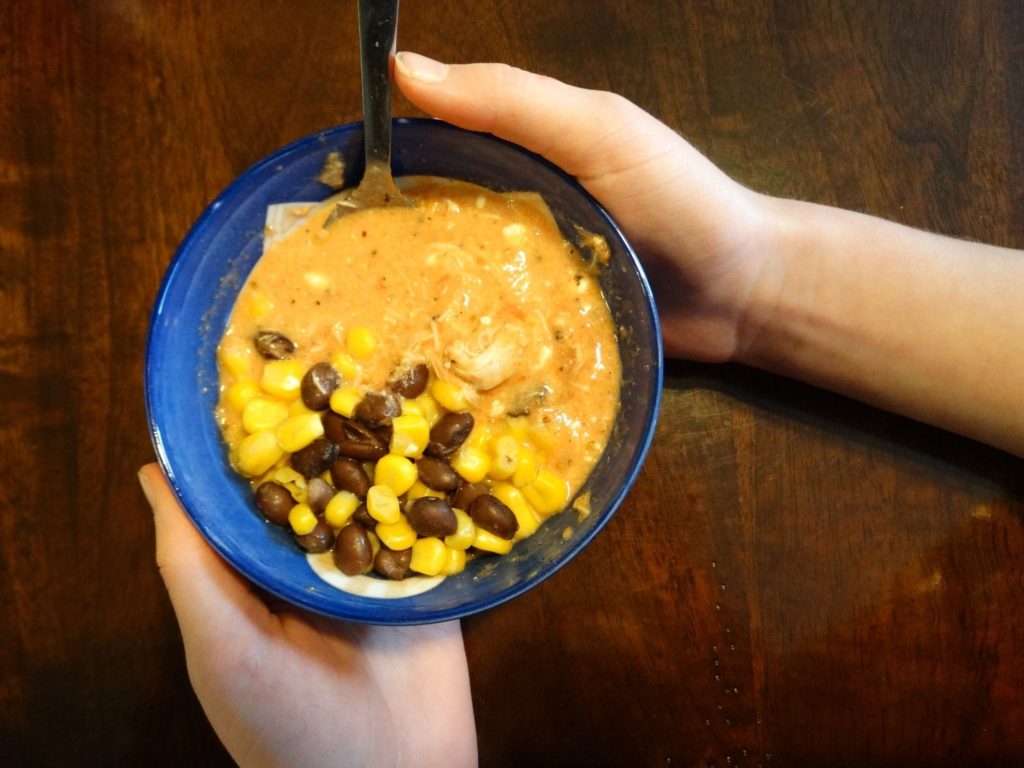 Keto Crockpot Buffalo Chicken Soup Low Carb with Options for Kids