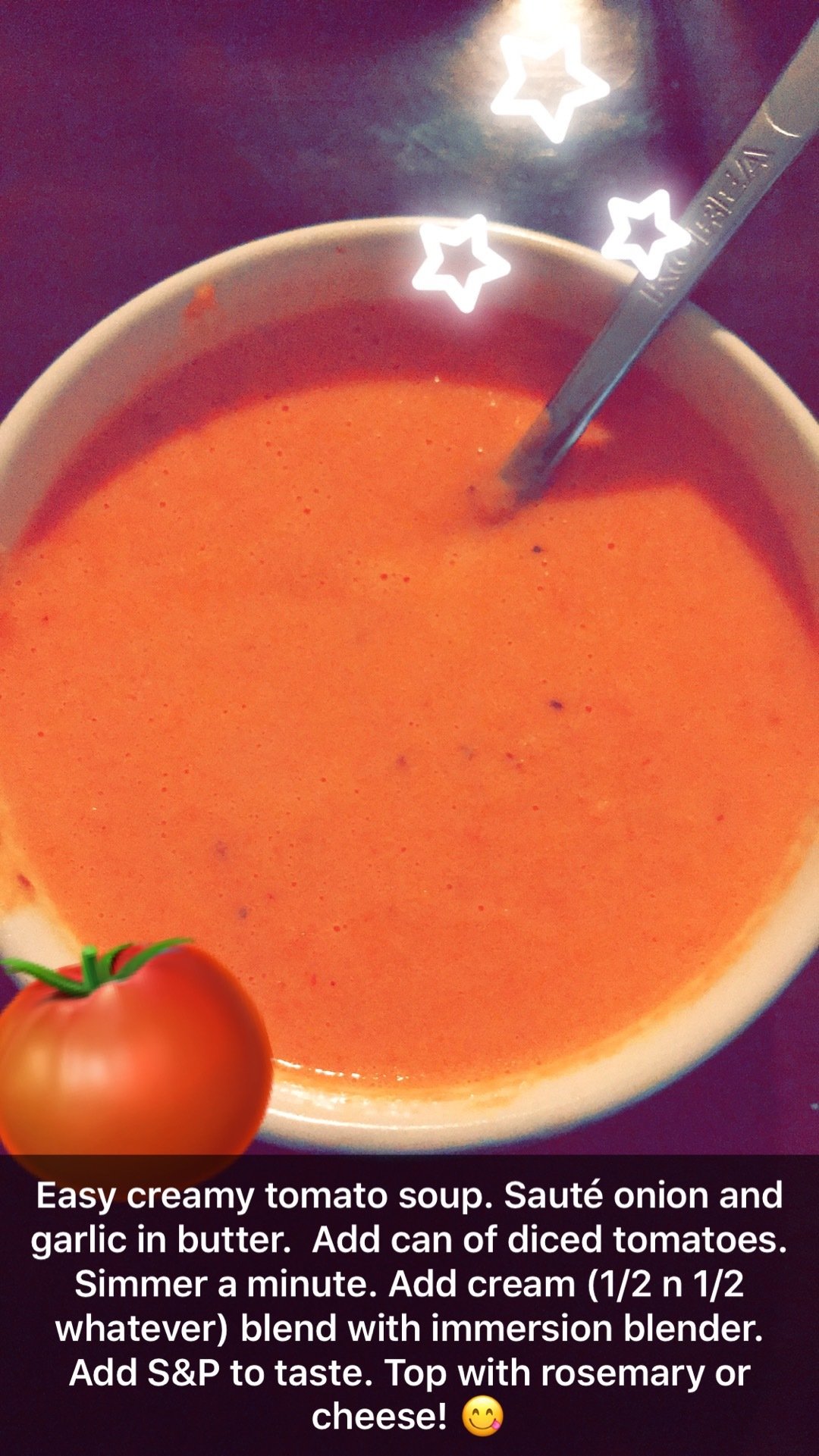 Easy Creamy Tomato Soup in a Snap 3