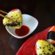 Smoked Salmon BBQ Onigiri - A fun party food 15