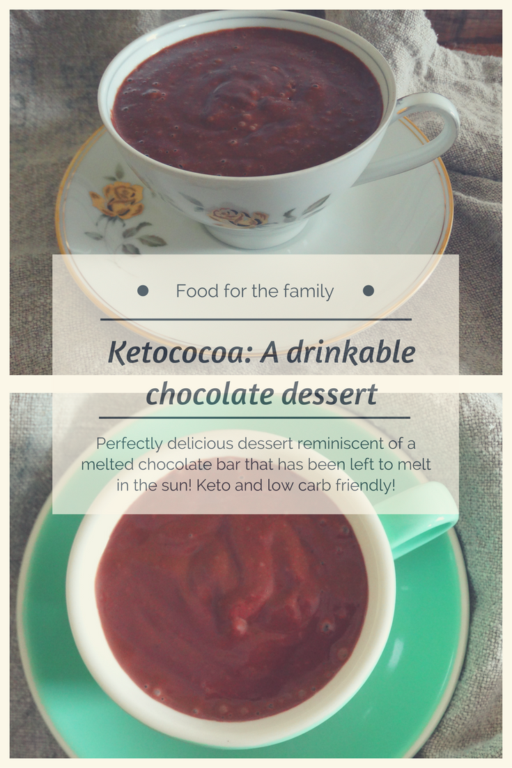 Ketococoa: A drinkable chocolate dessert for the whole family 4