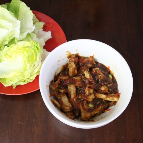 Korean Lettuce Wraps 2