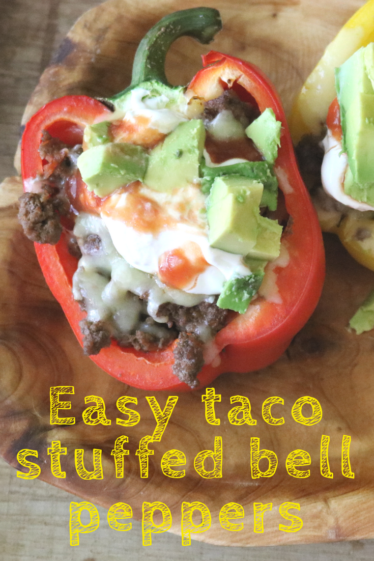 Easy Taco Stuffed Bell Peppers Recipe