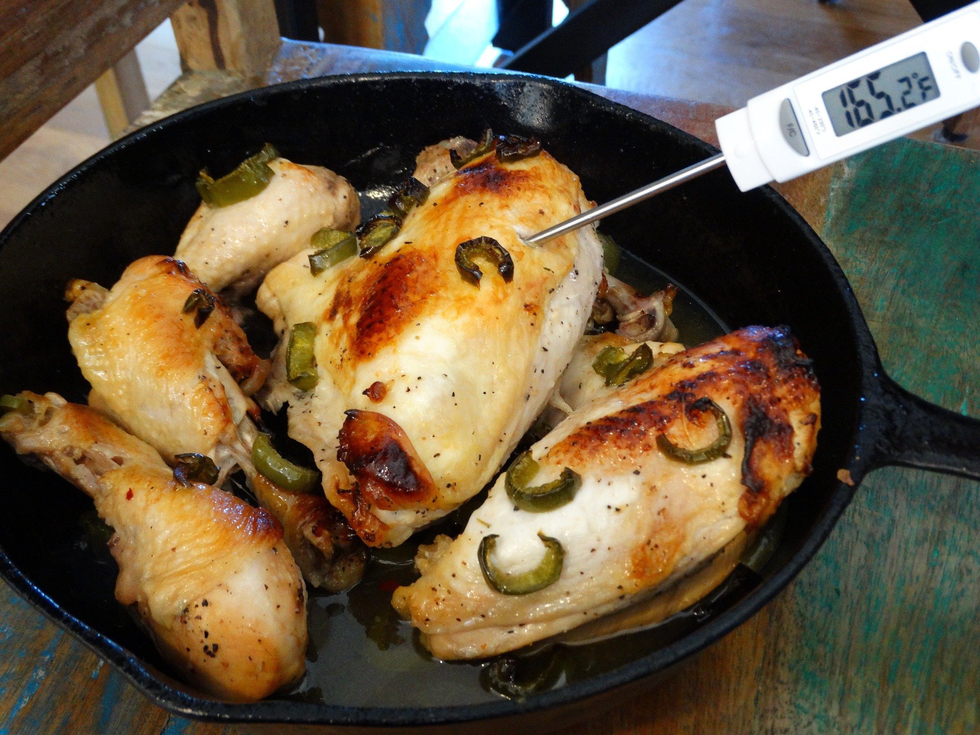 Caribbean Chicken Recipe - Use A Meat thermometer! 4