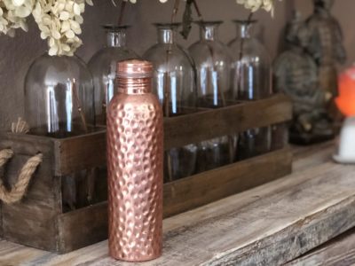 Copper H2O Water Bottle - perhaps the last water bottle you will ever own!
