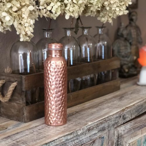 Copper H2O Water Bottle - perhaps the last water bottle you will ever own!