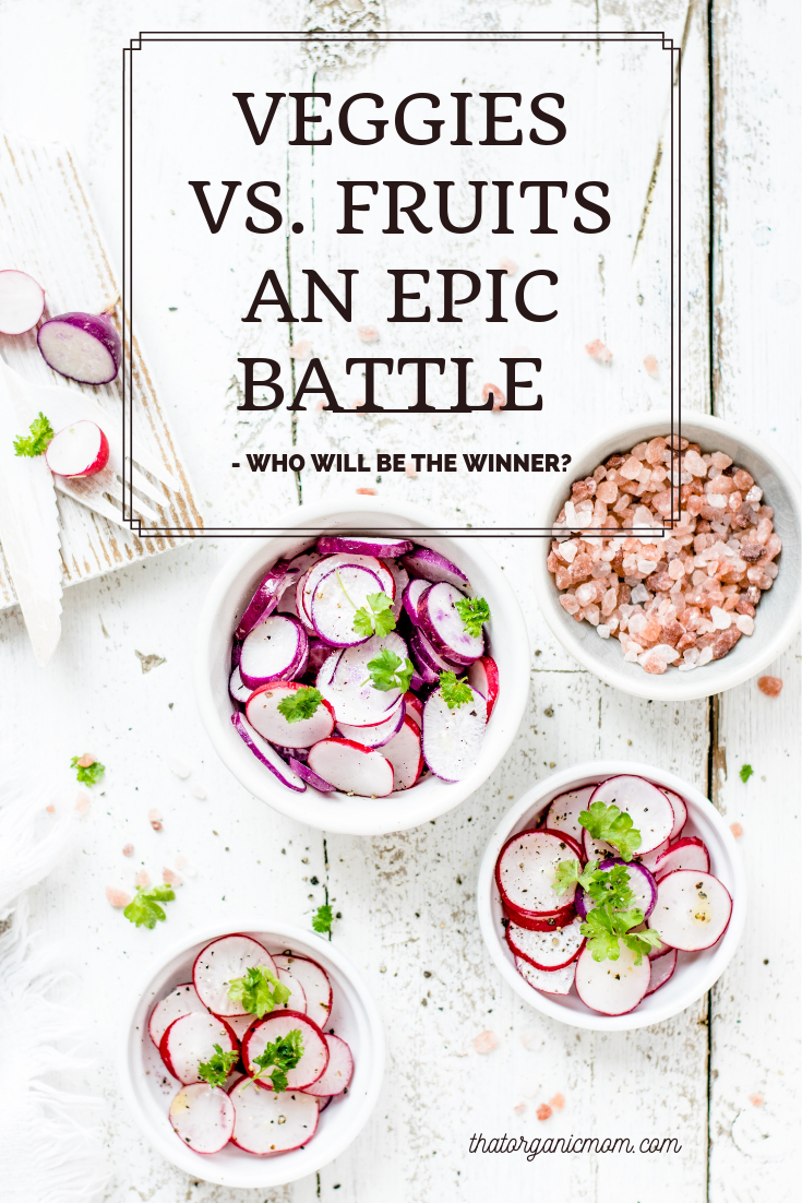 Veggies vs. Fruits - An Epic Battle - Who will be the winner? 1