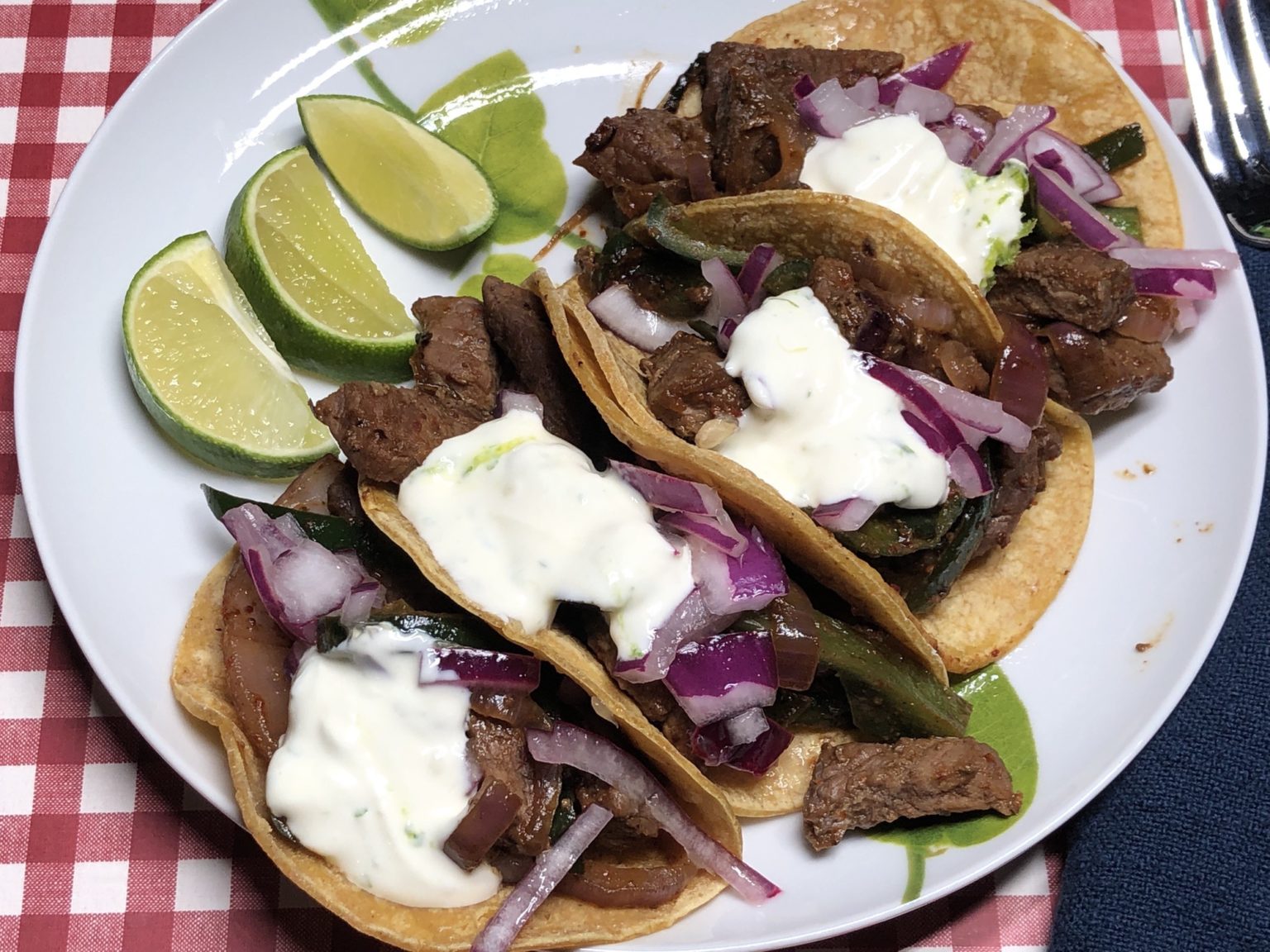 Chile Lime Steak Fajitas Four Ways with Low Carb Options