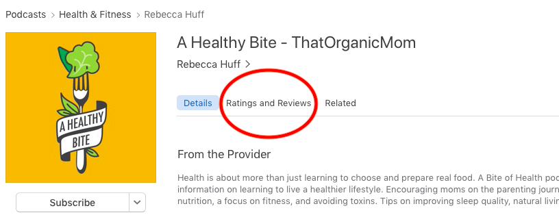 How to Leave a Review on iTunes 2