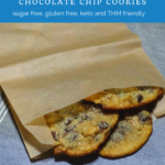 The Easiest Low Carb Chocolate Chip Cookies You'll Ever Taste - Keto & THM Friendly 9