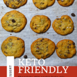 The Easiest Low Carb Chocolate Chip Cookies You'll Ever Taste - Keto & THM Friendly 10