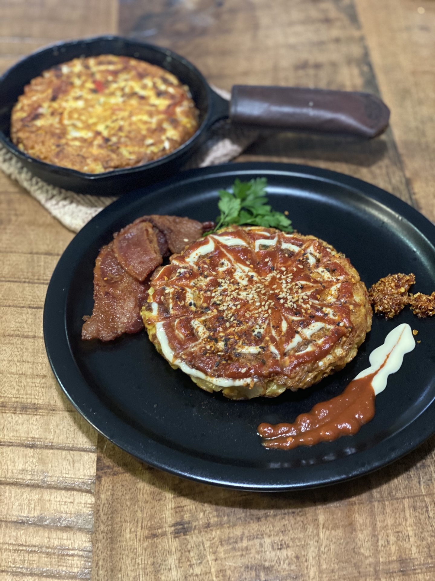 Okonomiyaki - Japanese Pancakes with gluten free option 1