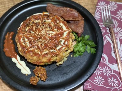 Okonomiyaki - Japanese Pancakes with gluten free option 3