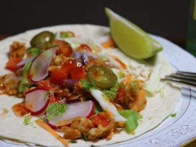 Chickpea Tacos with Sweet Chili Sauce and Lime Zest  1