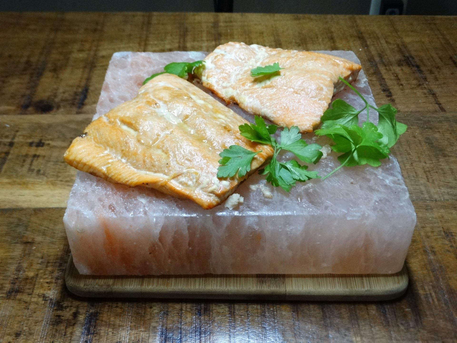 You'll impress everyone with this salt block salmon recipe, so prepare yourself to receive much praise when you serve this dish.