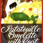 Ratatouille Omelette with Goat Cheese and Microgreens 1