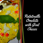 Ratatouille Omelette with Goat Cheese and Microgreens 4