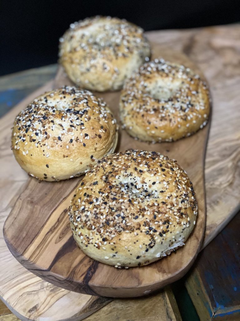 Homemade Everything Bagels 1