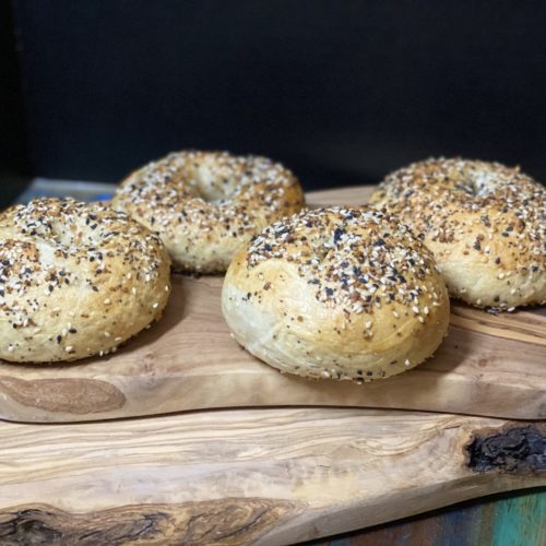 Homemade Everything Bagels