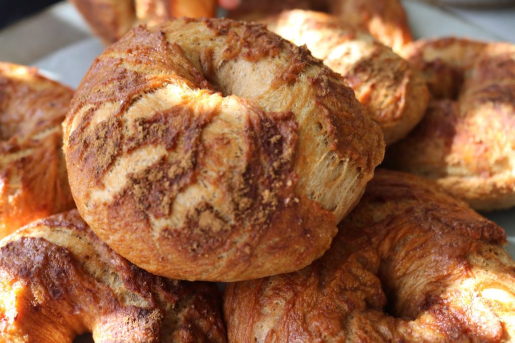 Pumpkin Spice and Coconut Sugar Bagels 5