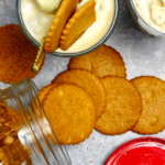 Gingerbread Coffee Affogato with Triple Ginger Cookie Thins