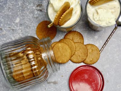 Gingerbread Coffee Affogato with Triple Ginger Cookie Thins 2