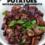 Roasted Purple Sweet Potato with Balsamic Vinaigrette 3