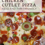 Chicken Cutlet Pizza Recipe [Keto Friendly!] 8