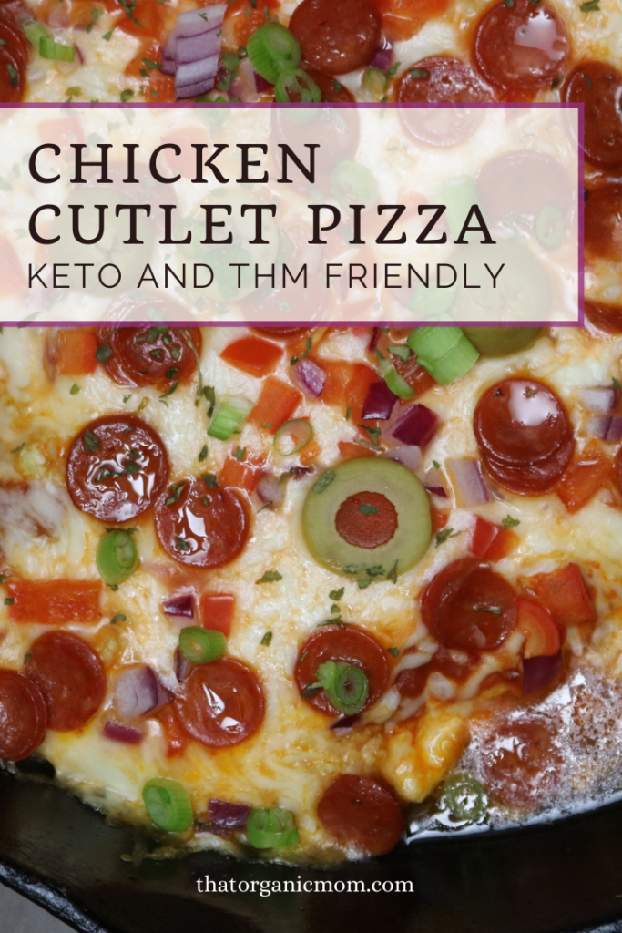 Chicken Cutlet Pizza Recipe [Keto Friendly!] 8