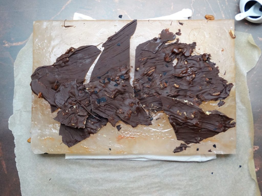 Divine Salted Chocolate Bark [Salt Block Series] 2