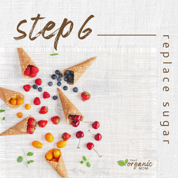 Step 6 - Reduce Sugar