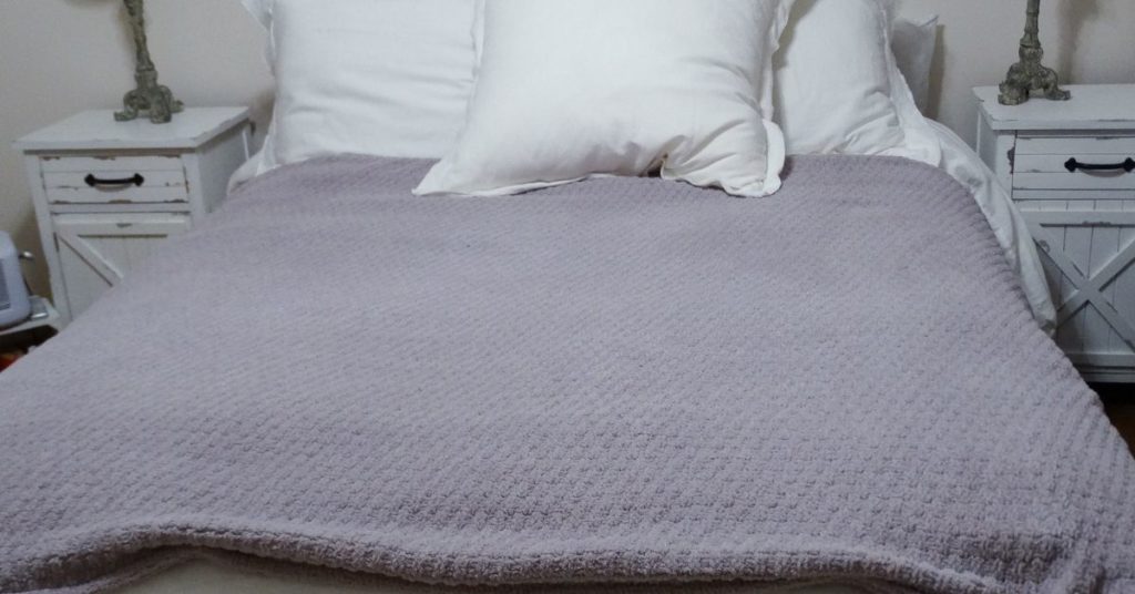 purple haze weighted blanket by sunday citizen