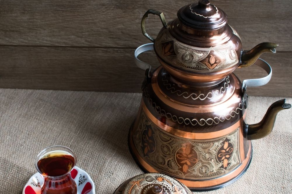 Turkish Coffee or Tea from the Turkish Pantry