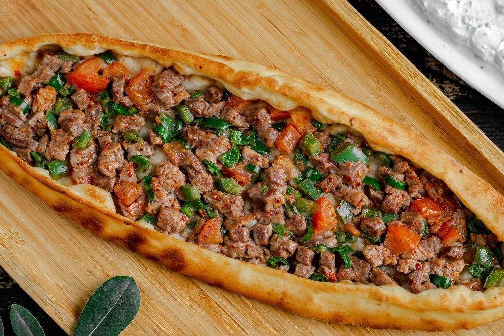 Turkish Pide food from the Turkish Pantry