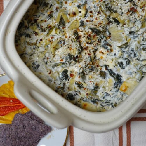 Baked Spinach Artichoke Dip 1