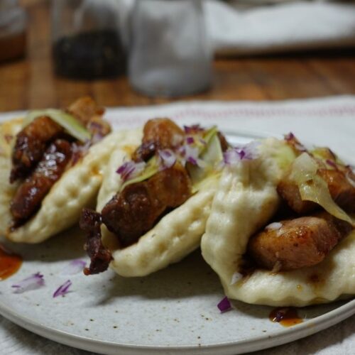 Asian Style Pork Belly Bao Buns Recipe